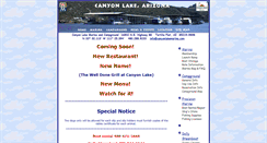 Desktop Screenshot of canyonlakemarina.com